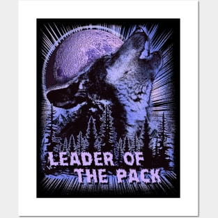 80's Wolf Leader of the Pack Very Sick Everyone Will Think You Are Cool Posters and Art